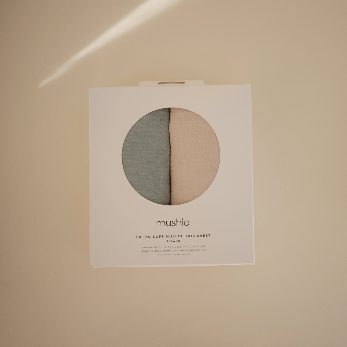 Baby Extra Soft Muslin Crib Sheet - 2 Pack Mushie