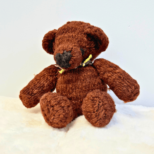 Baby Wool Knit Buddy | Bree the Brown Bear finn + emma