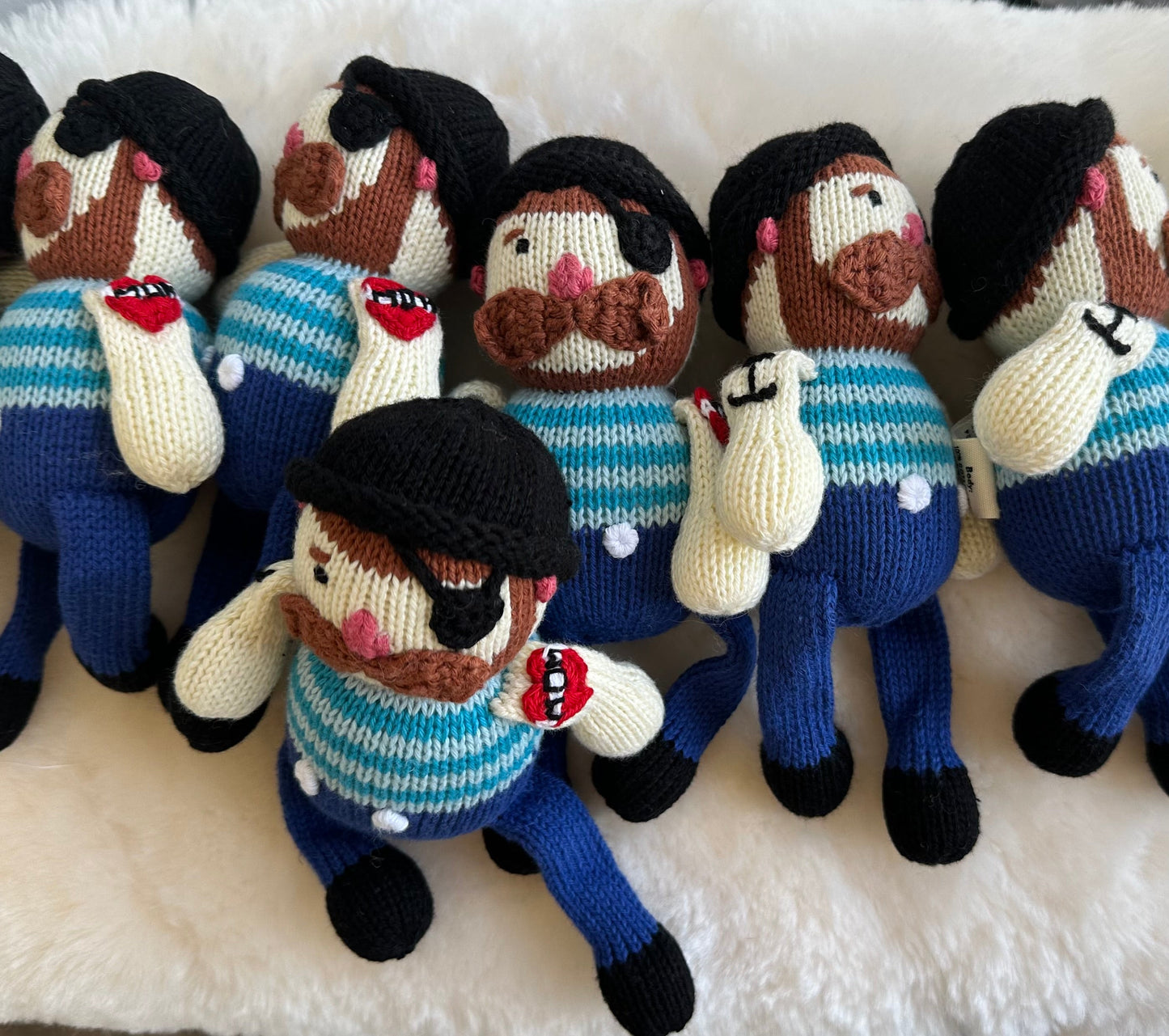 Baby rattle buddy | jack the sailor Finn + Emma