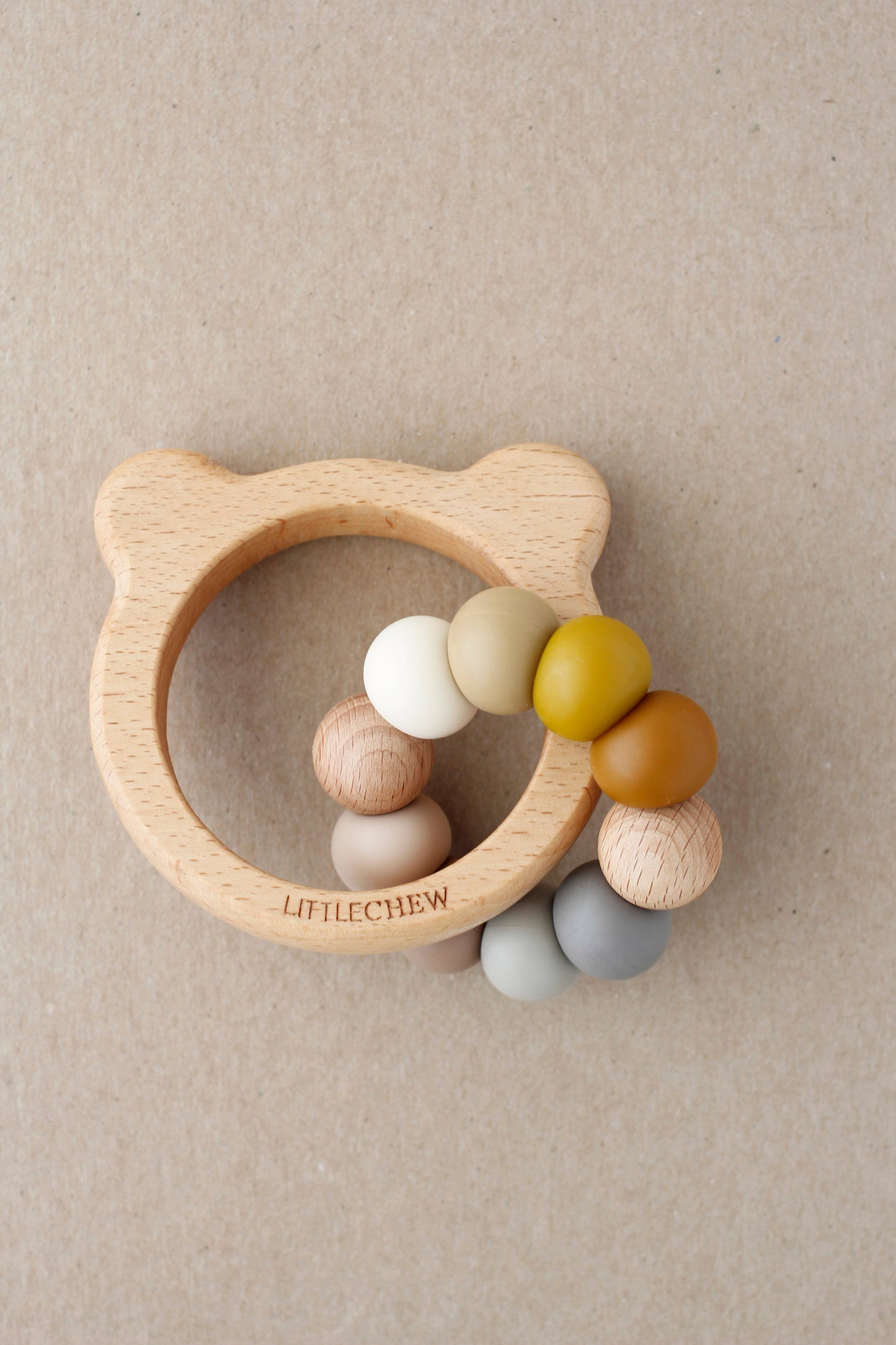 Baby Teddy Teether - Brooke littleCHEW