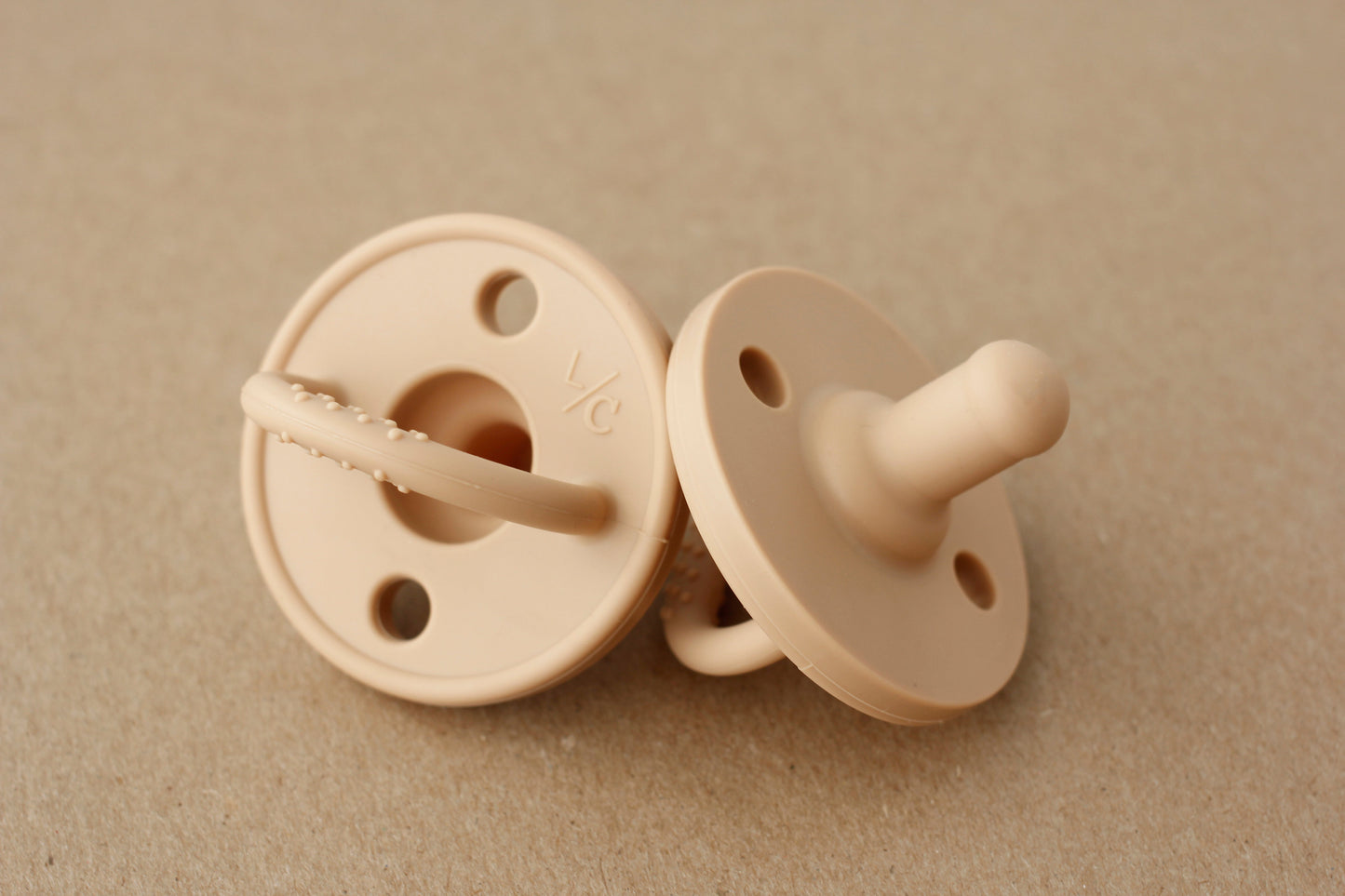 Baby Silicone Pacifier | Camel littleCHEW