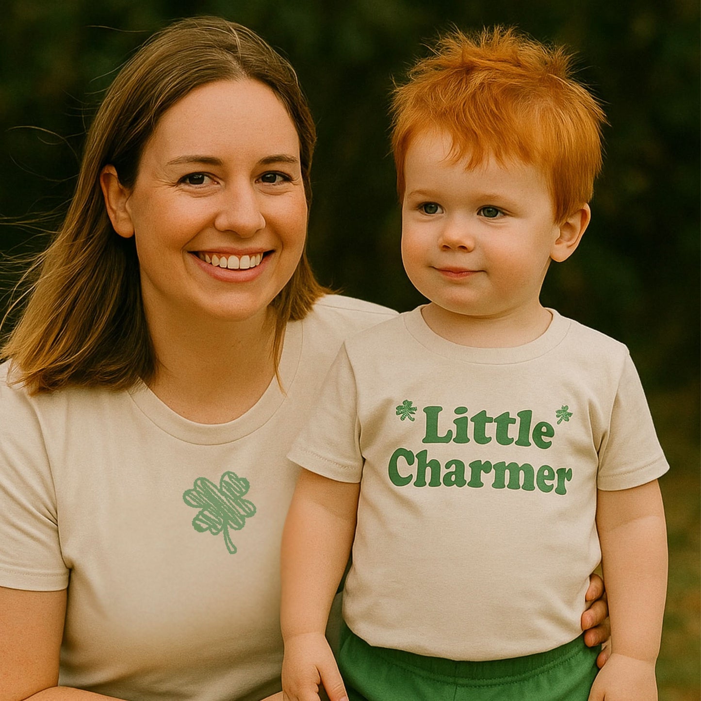 Baby graphic tee | little charmer finn + emma