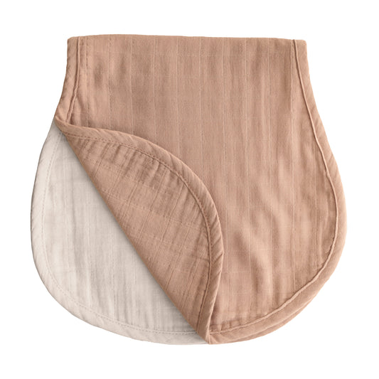 Baby Organic Cotton Muslin Burp Cloth 2-Pack Mushie