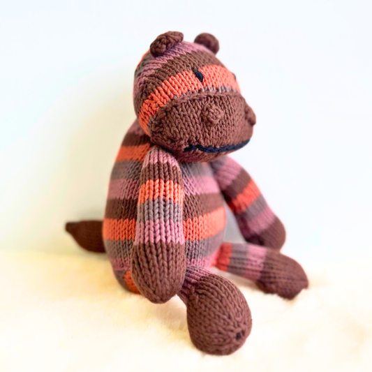Baby Knit Buddy | Humphrey the Hippo finn + emma