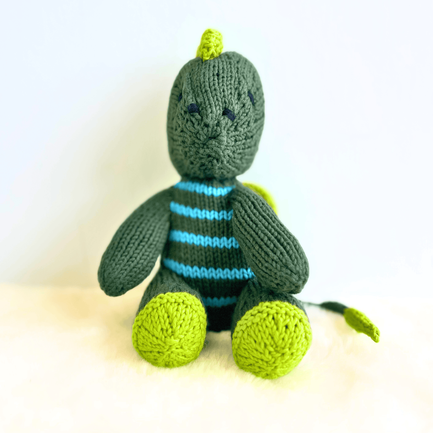 Baby Knit Buddy | Gary the Green Dragon finn + emma