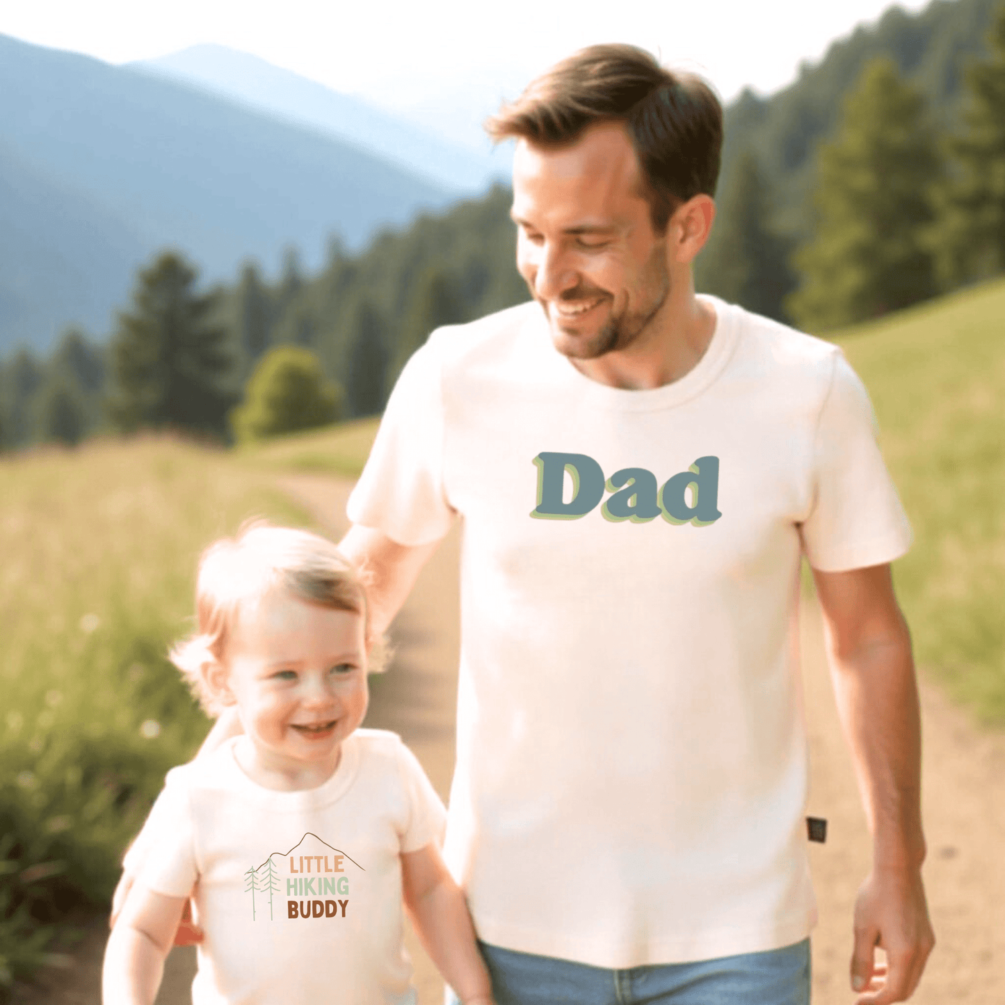 Baby adult graphic tee | dad finn + emma