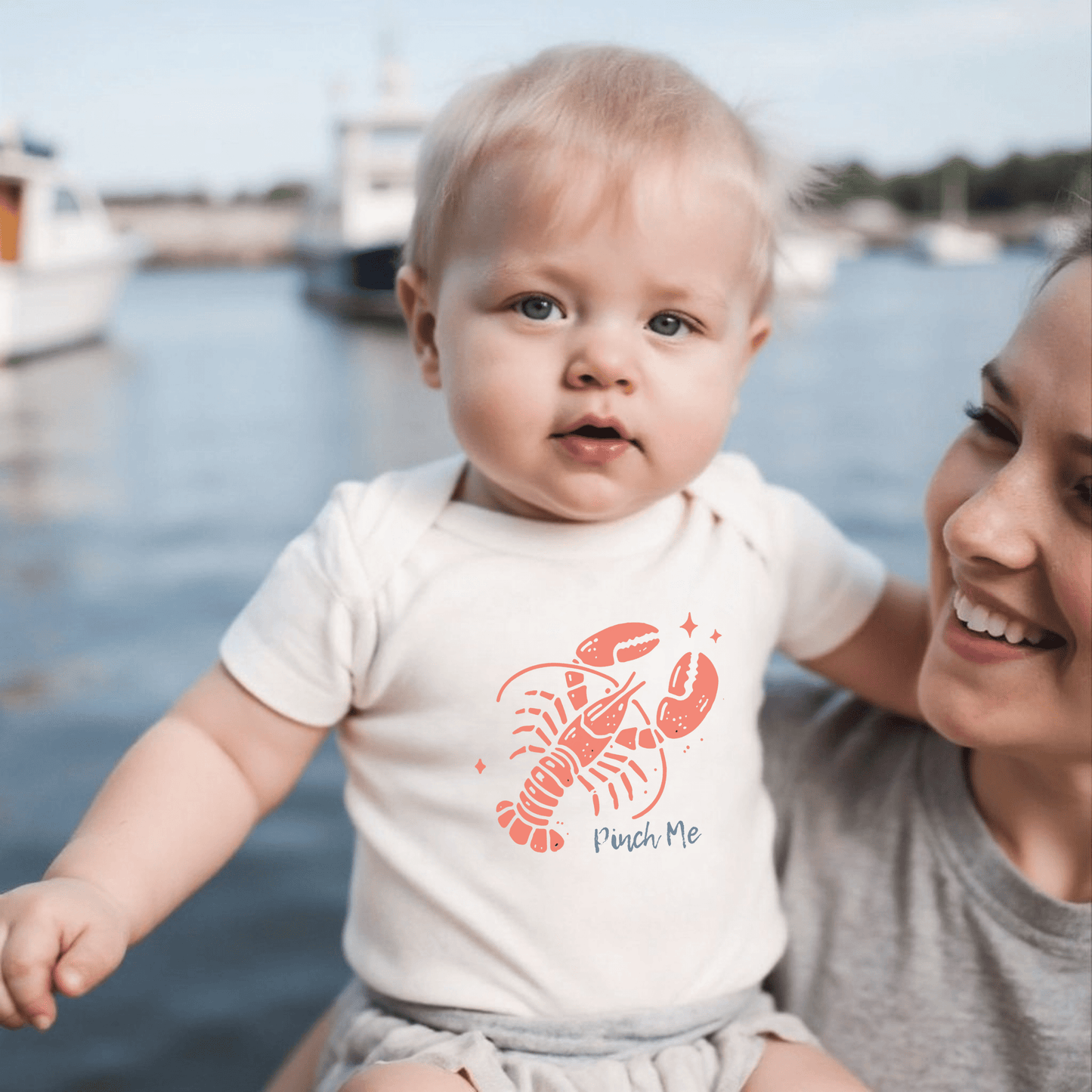 Baby graphic bodysuit | Pinch Me finn + emma
