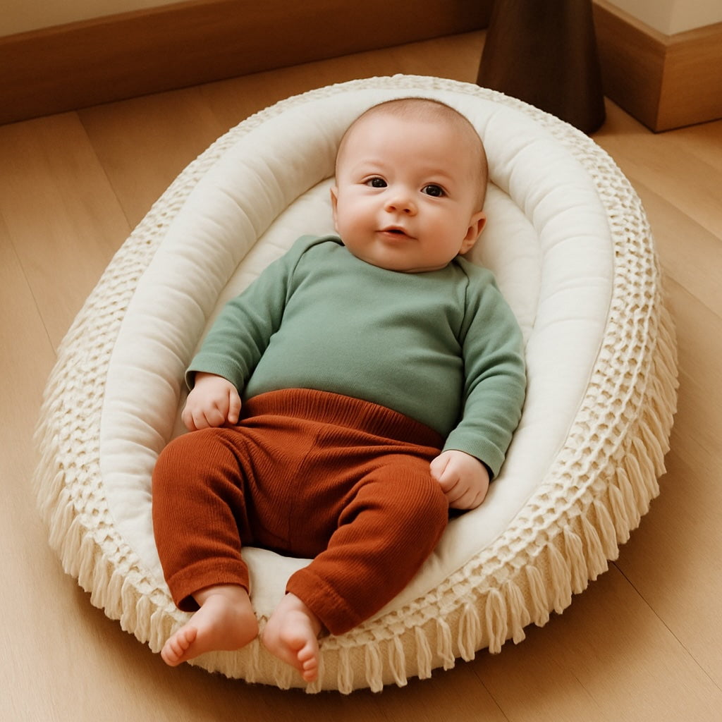 Baby Oval Play Mat Finn + Emma