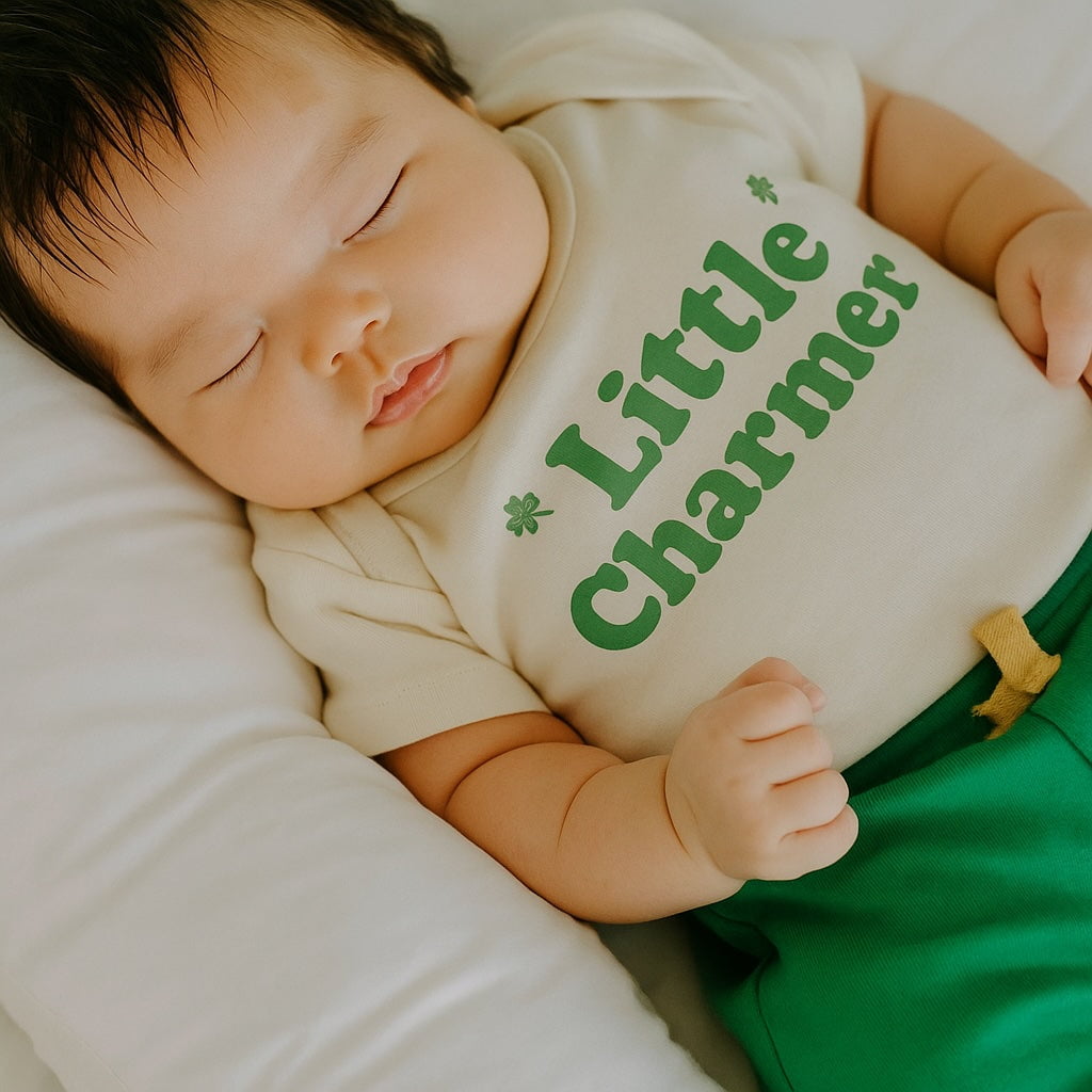 Baby graphic bodysuit | little charmer finn + emma