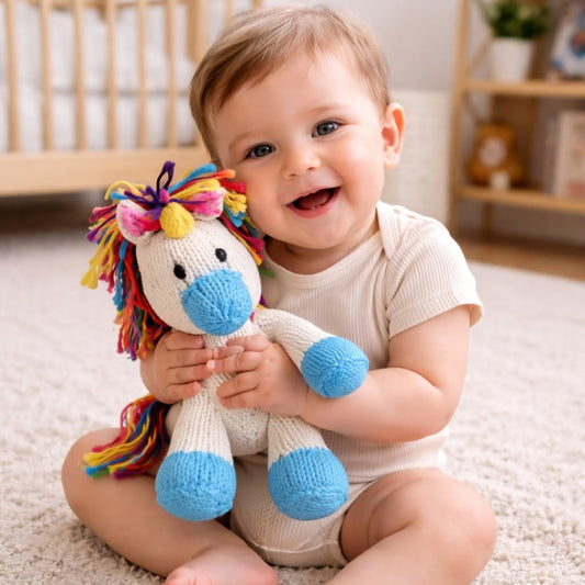 Baby Knit Buddy | Sparkle the Unicorn finn + emma