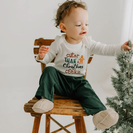 Baby gift set | christmas cookie evergreen finn + emma