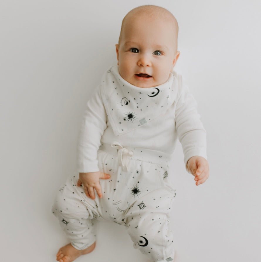 Baby kerchief bib | celestial finn + emma