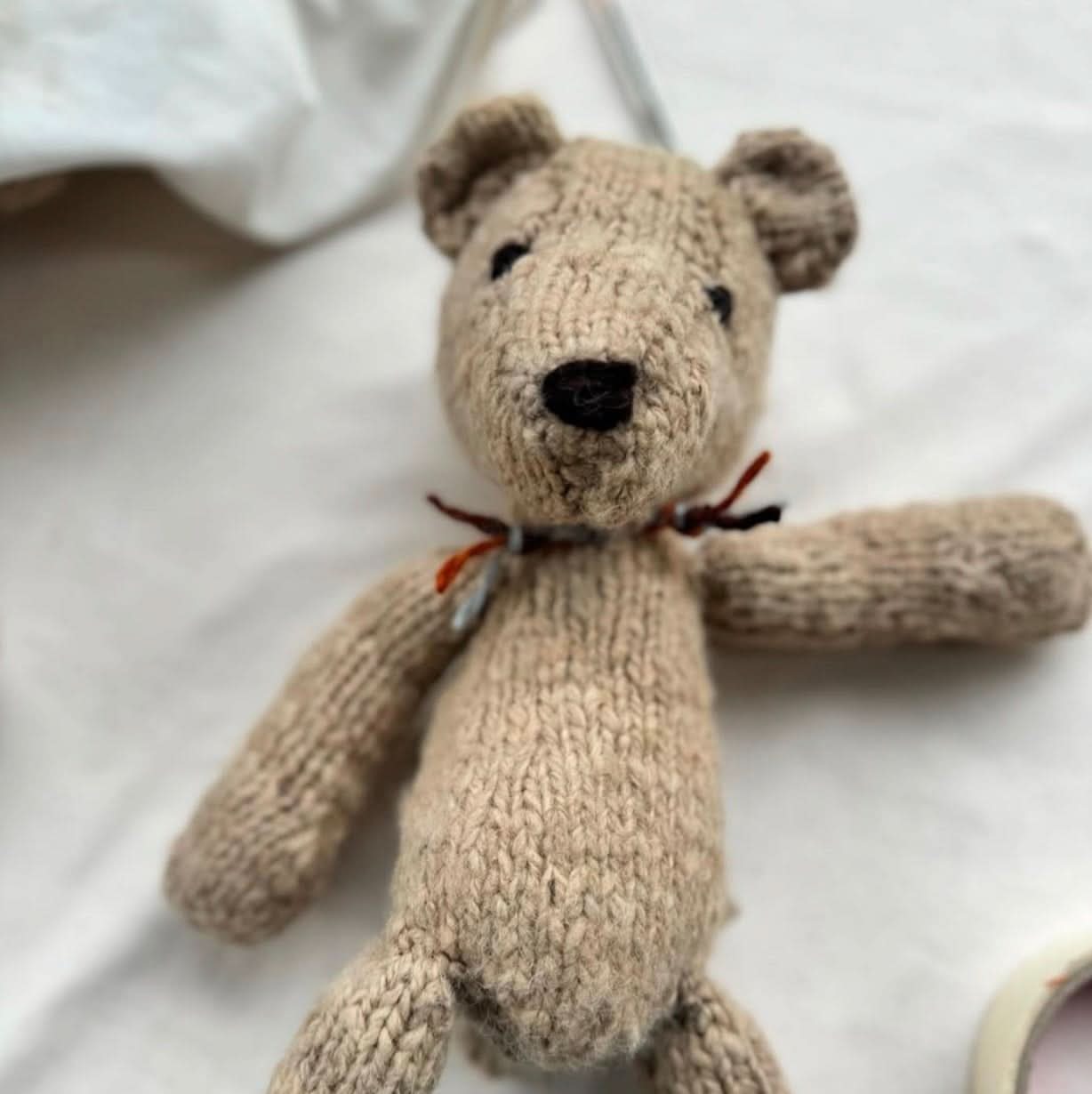 Baby Wool Knit Buddy | Alfred the Bear finn + emma