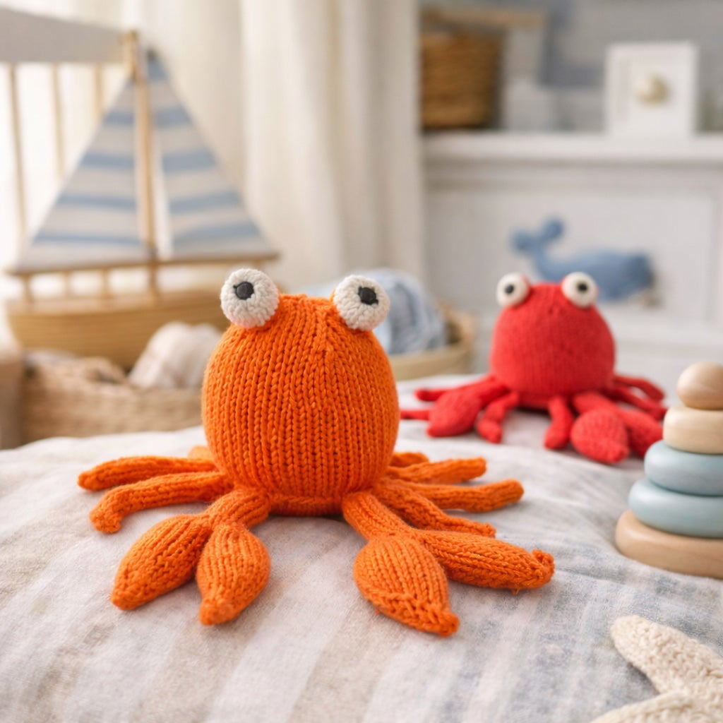 Baby Knit Buddy | Sunny the Crab finn + emma