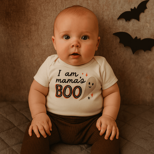 Baby graphic bodysuit | mamas boo finn + emma