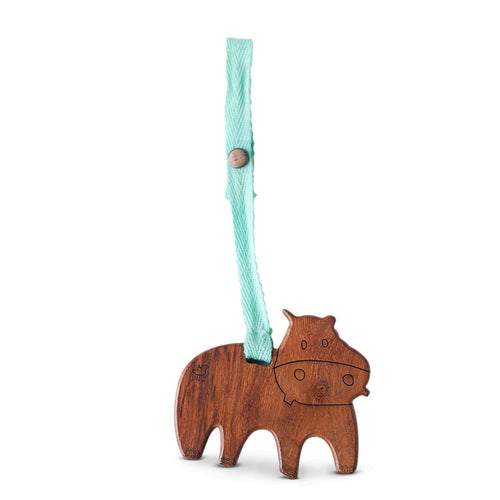 Baby wood stroller toy | henry the hippo finn + emma