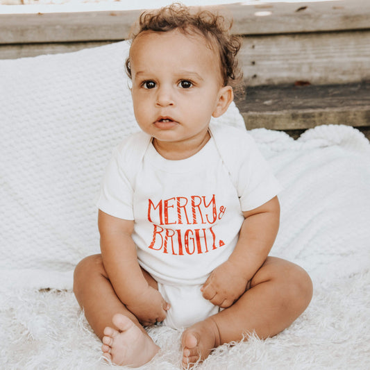 Baby graphic bodysuit set | holiday 4 pack + 1 free finn + emma