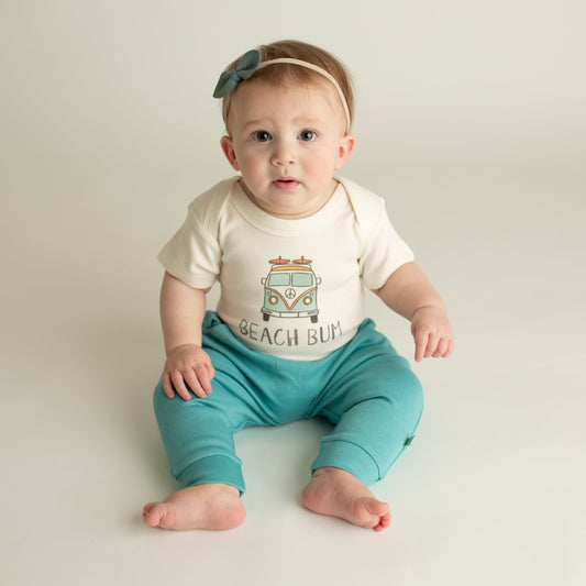 Baby graphic bodysuit | beach bum finn + emma