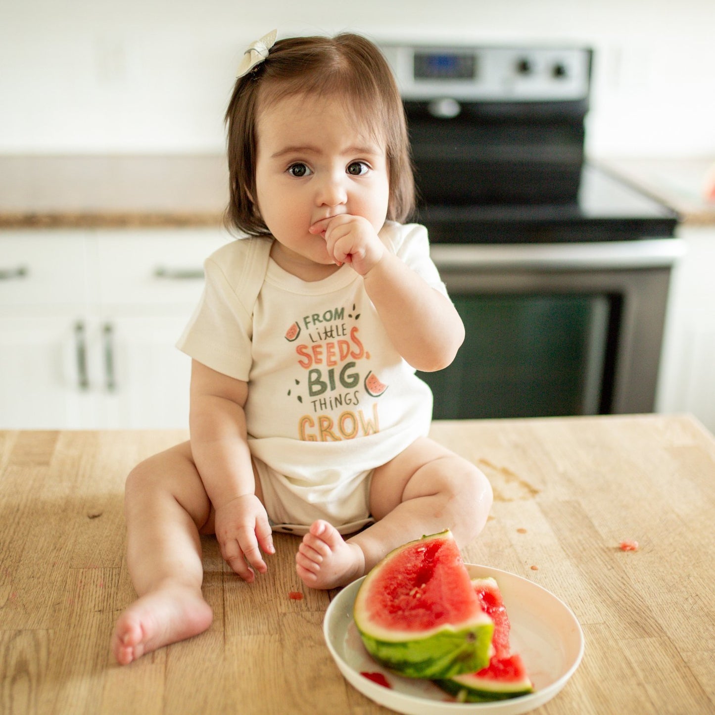 Baby graphic bodysuit | from little seeds finn + emma