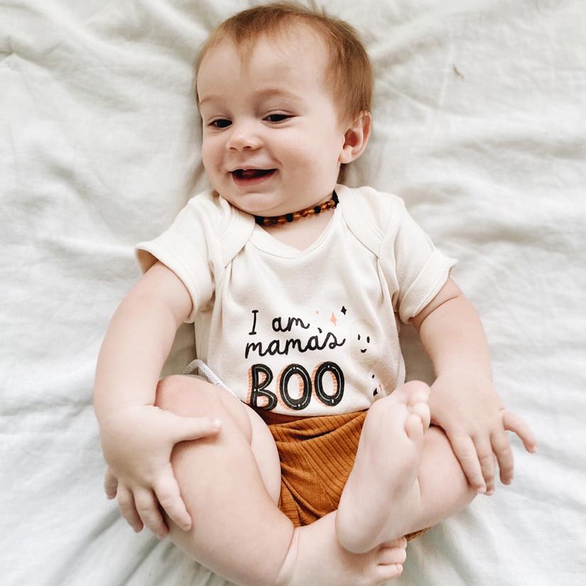 Baby graphic bodysuit | mamas boo finn + emma