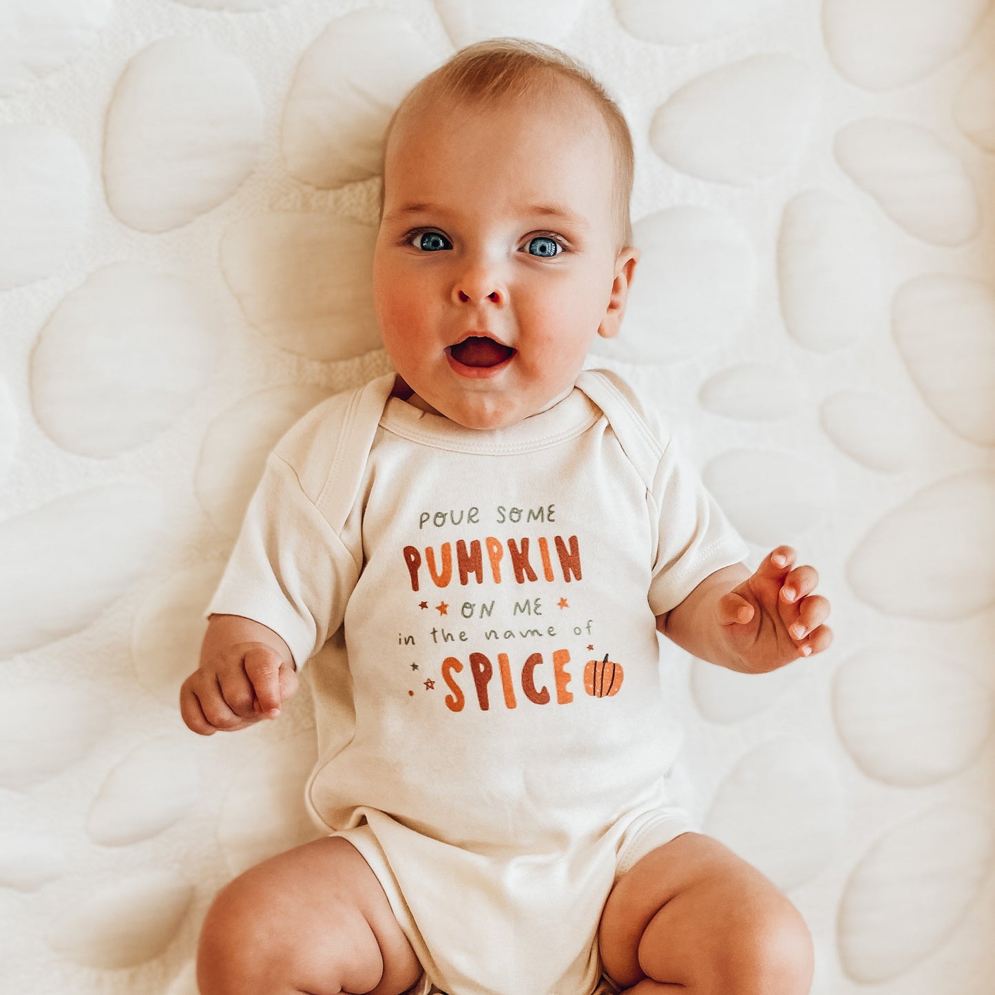 Baby graphic bodysuit | pour some pumpkin finn + emma