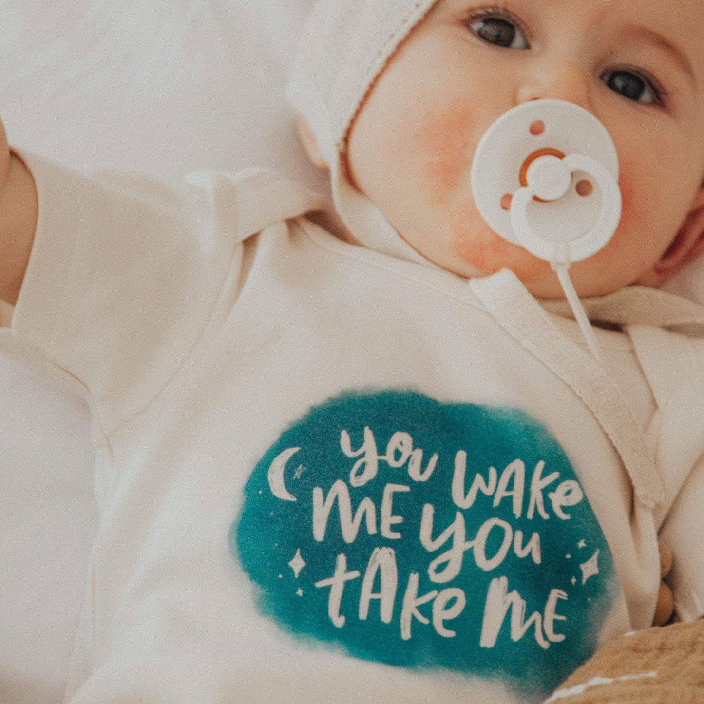 Baby graphic bodysuit | wake me finn + emma