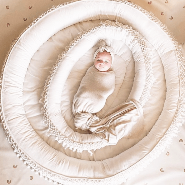 Baby Macrame Play Mat & Lounge Mat Bundle finn + emma