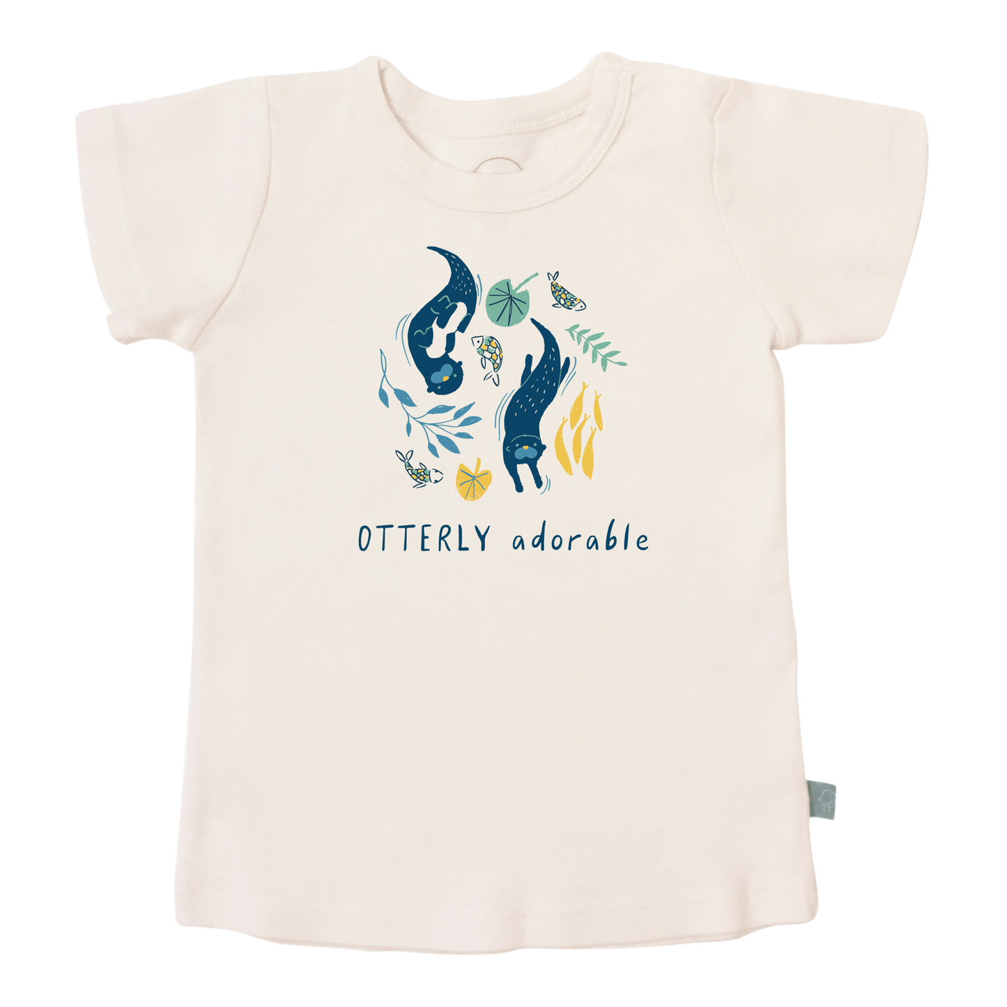 Baby graphic tee | otterly adorable finn + emma