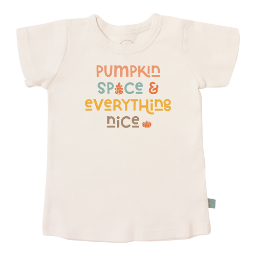 Baby graphic tee | pumpkin spice nice finn + emma