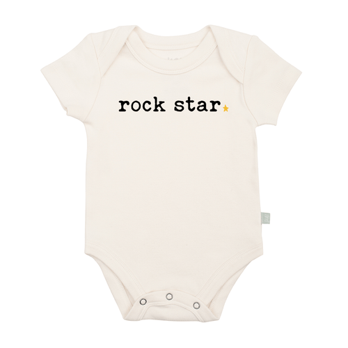 Baby graphic bodysuit | rock star finn + emma