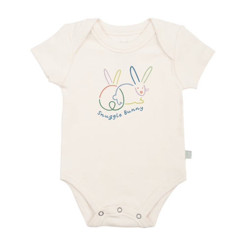 Baby graphic bodysuit | snuggle bunny finn + emma