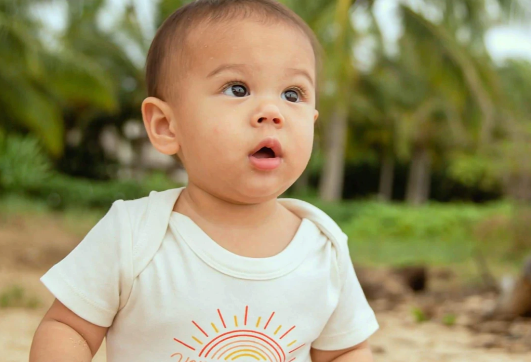 going to the beach with baby