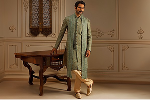 Enhance Your Wedding Look with These Beautiful Sherwani Designs for Grooms
