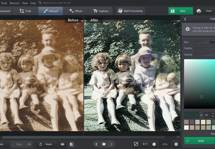 family photo album