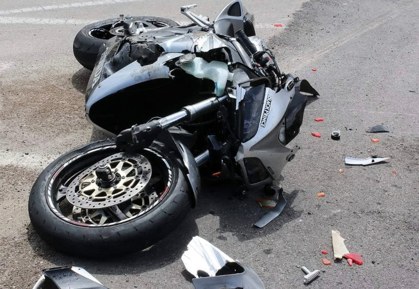 motor cycle accident