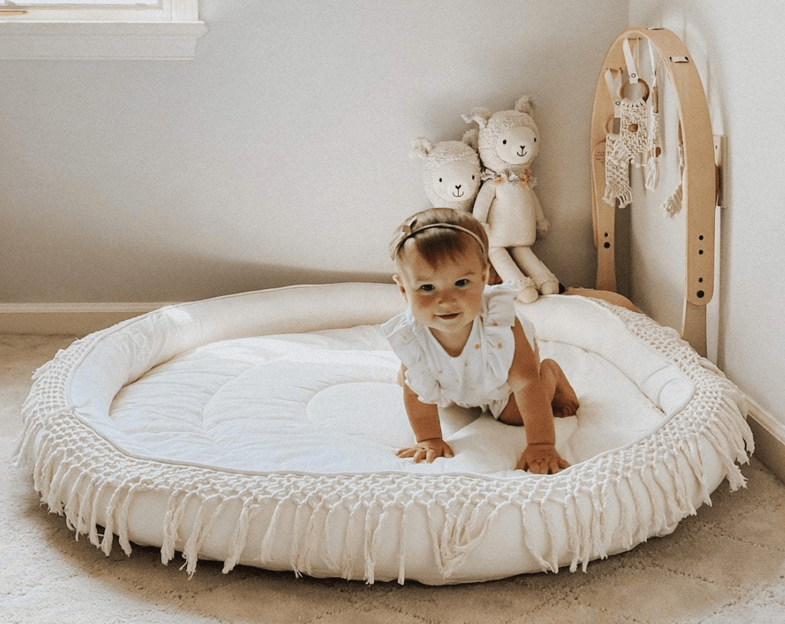 How a Baby Play Mat Supports Sensory Development and Tummy Time