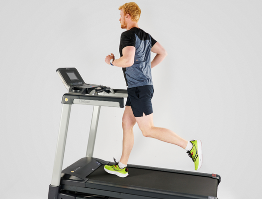 man on treadmill