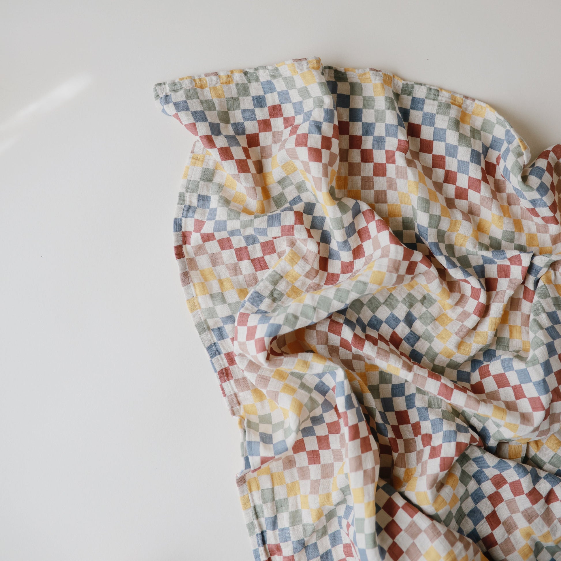 Baby Organic Cotton Muslin Swaddle Blanket Mushie