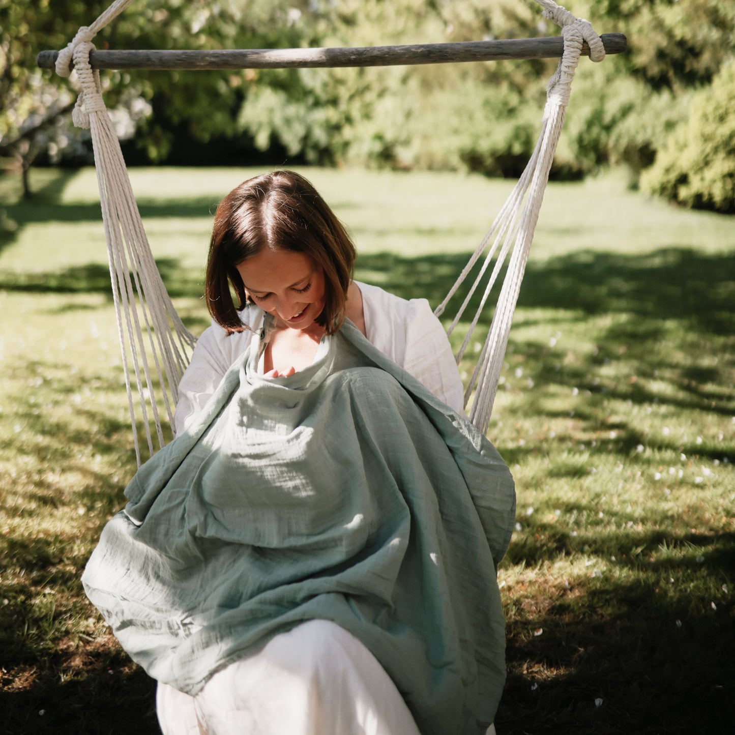 Baby Organic Muslin Nursing Cover Mushie