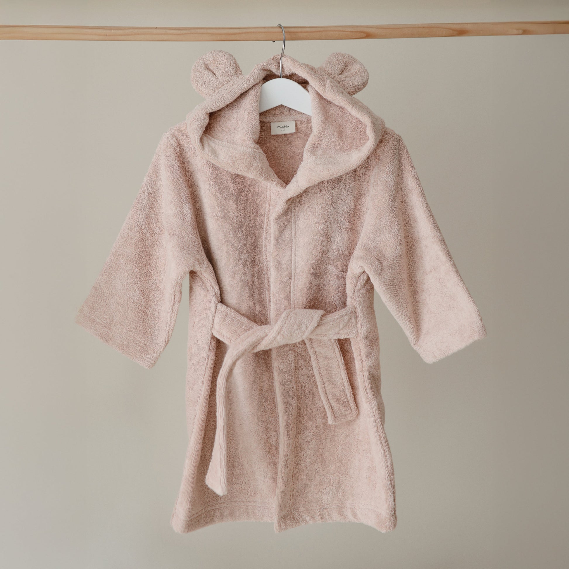 Baby Organic Toddler Bear Robe Mushie