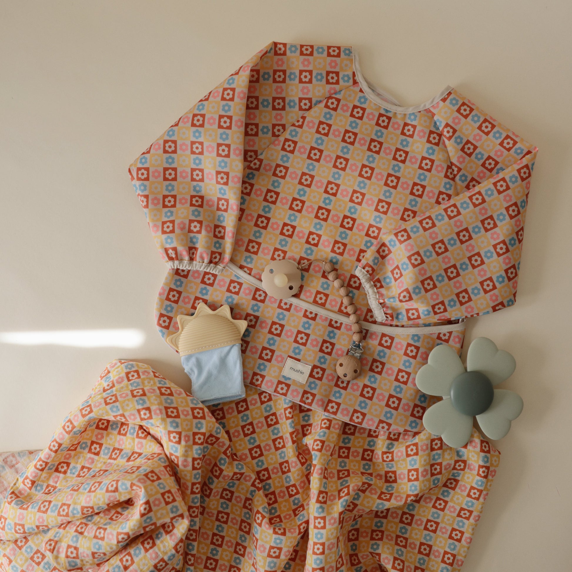 Baby Organic Cotton Muslin Swaddle Blanket Mushie
