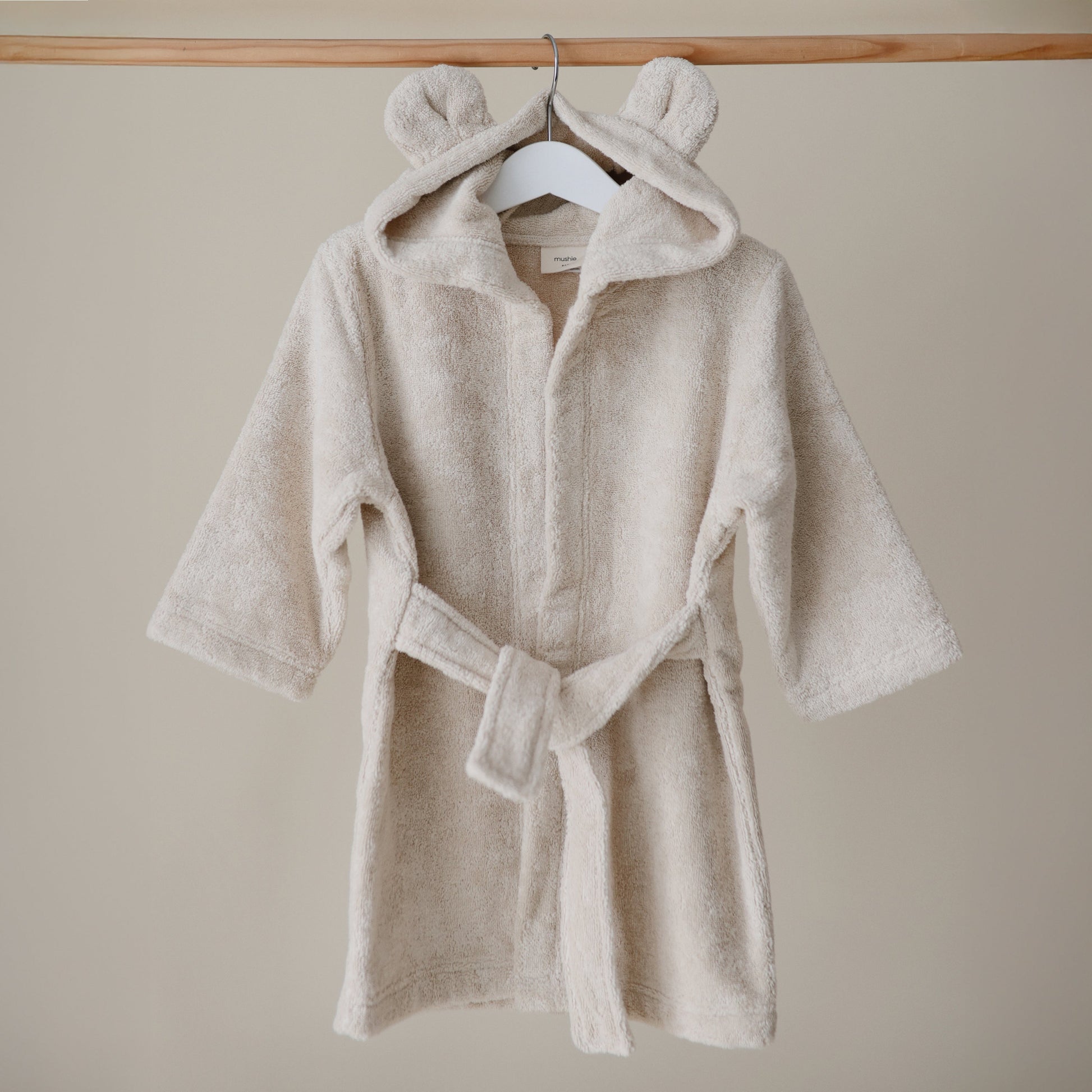 Baby Organic Toddler Bear Robe Mushie