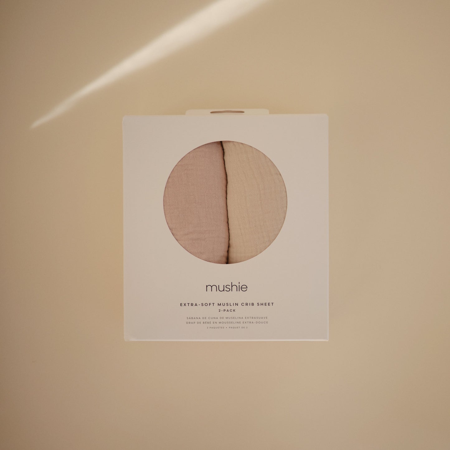Baby Extra Soft Muslin Crib Sheet - 2 Pack Mushie