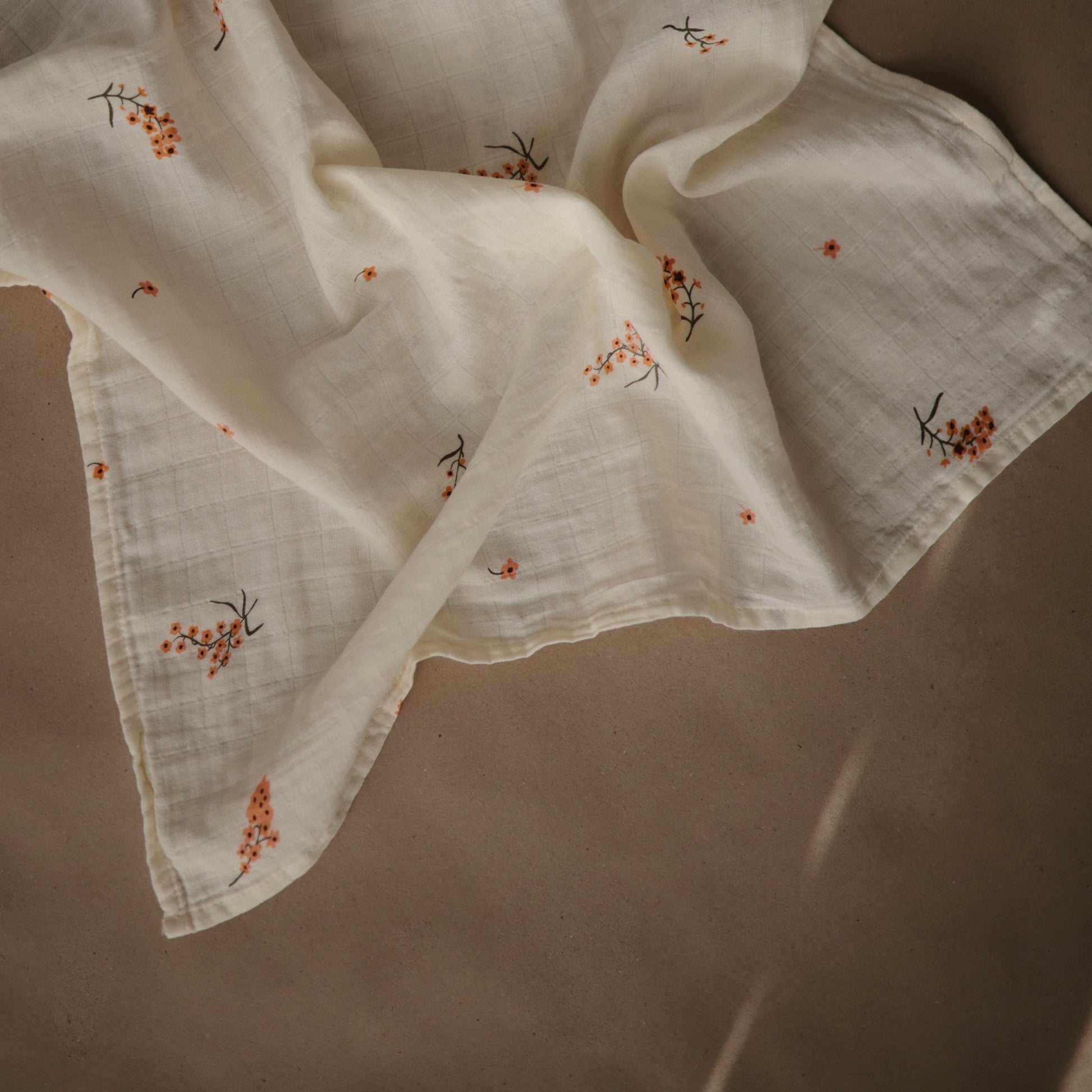 Baby Organic Cotton Muslin Cloths 3-Pack Mushie