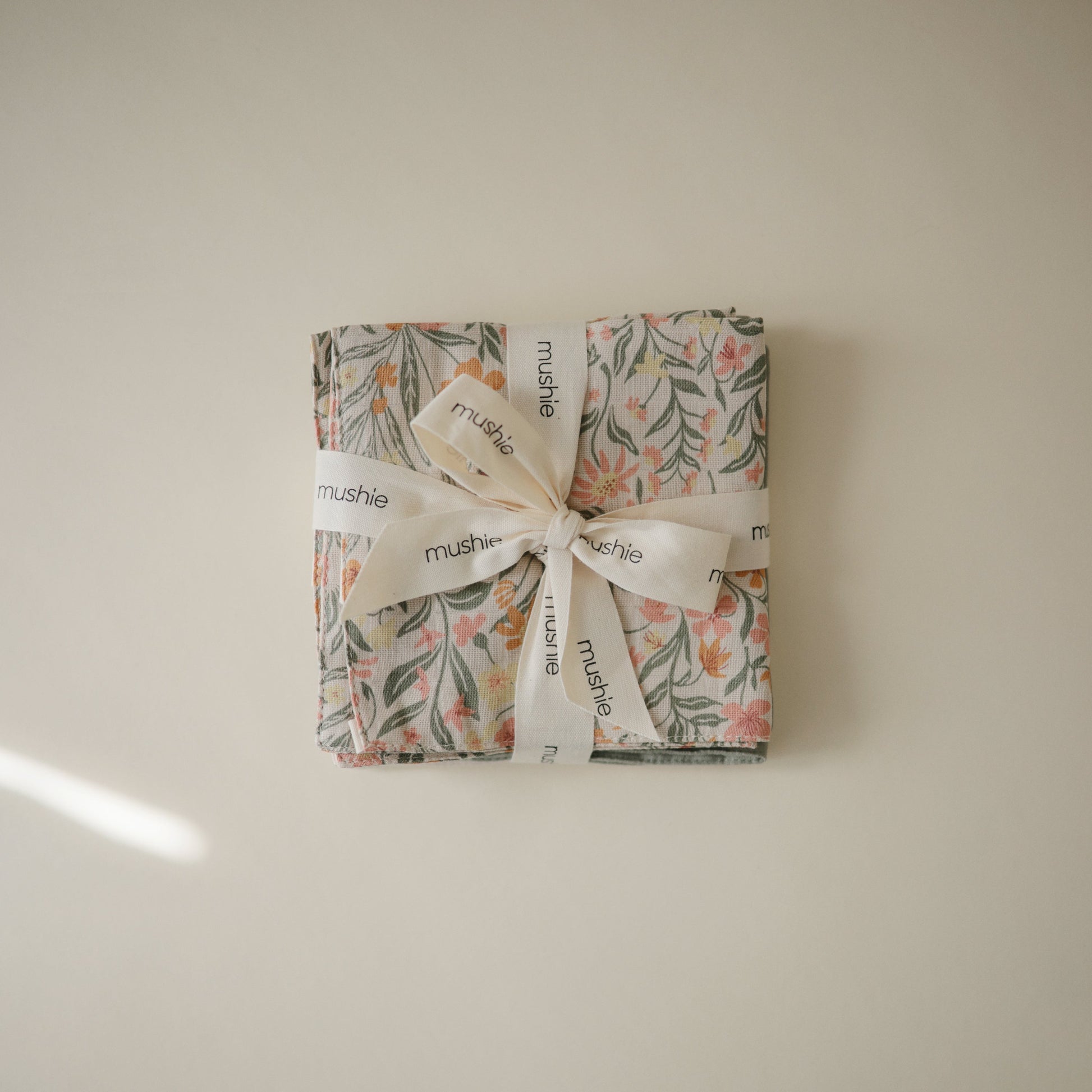 Baby Muslin Cotton Washcloth Mushie