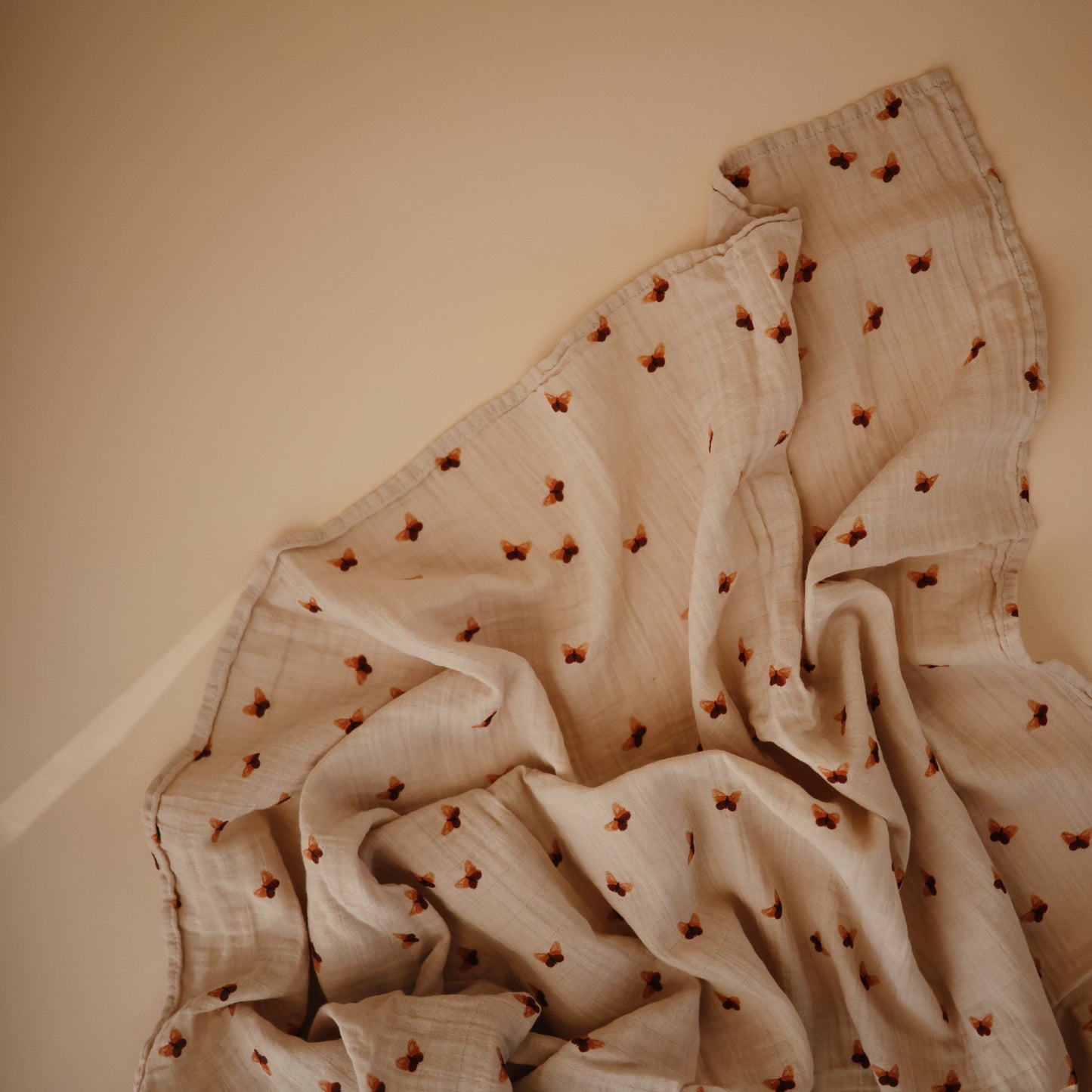Baby Organic Cotton Muslin Swaddle Blanket Mushie