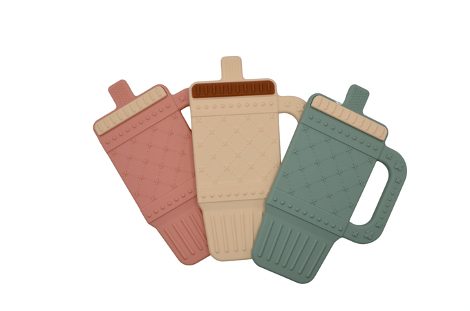 Baby Tumbler Teether Set Golden Baby