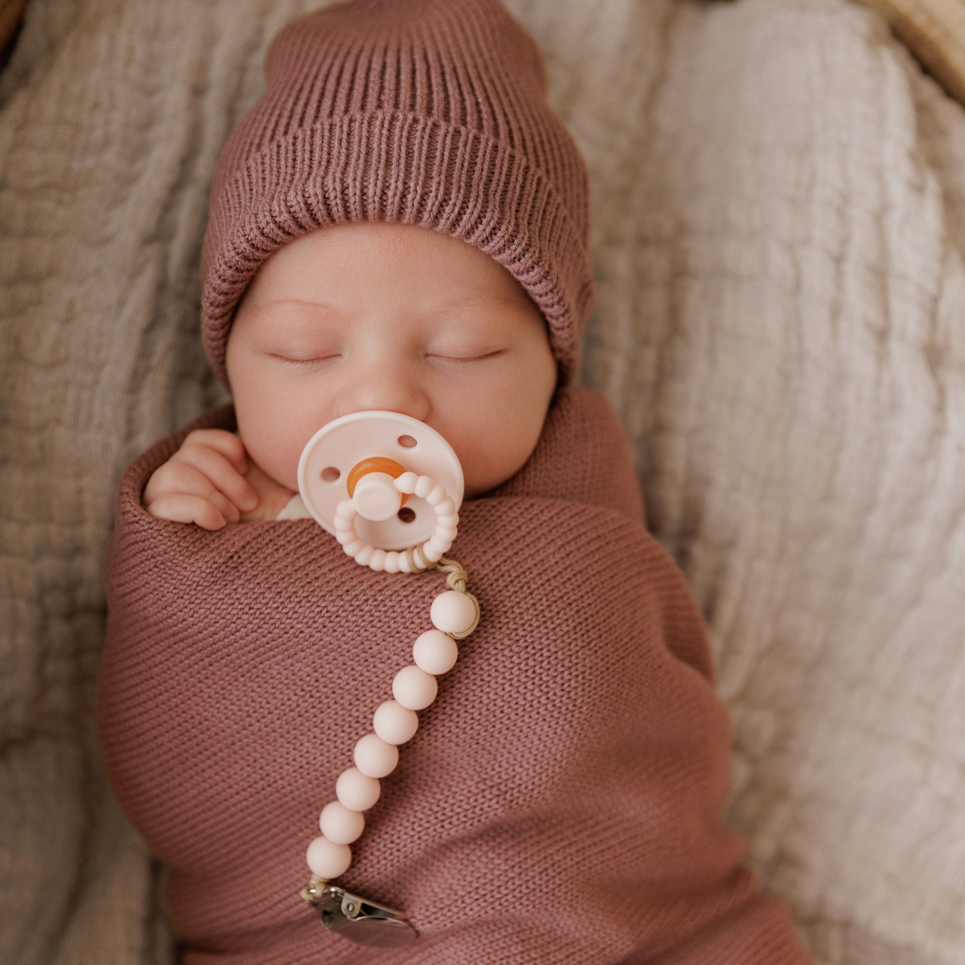 Baby Luladream Pacifier and Clip Sets Bleu La La