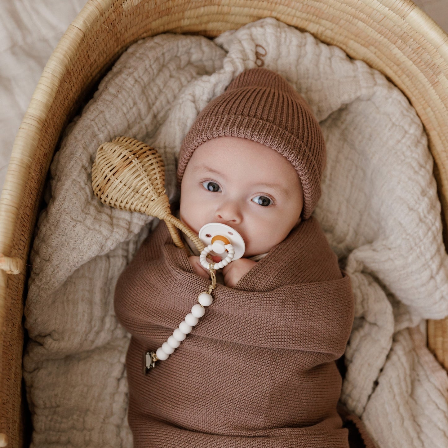 Baby Luladream Pacifier and Clip Sets Bleu La La