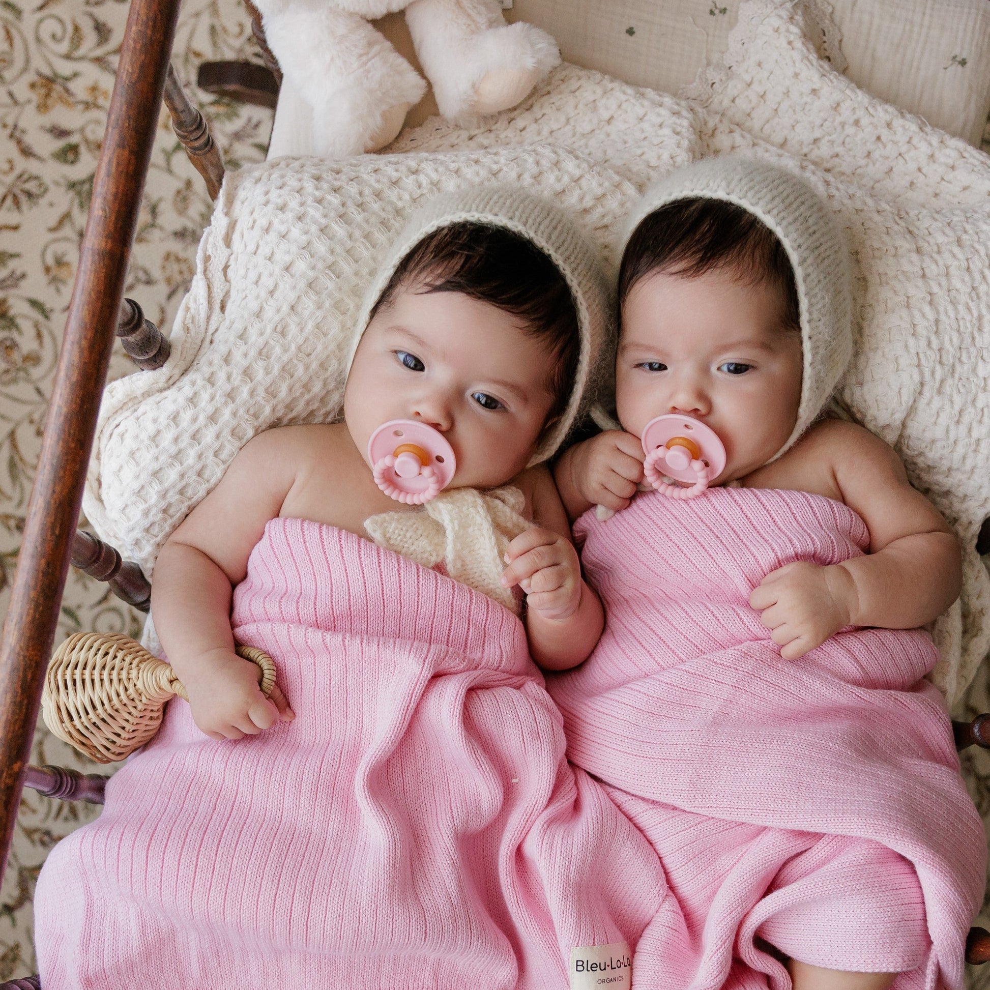 Baby Luladream Pacifier and Clip Sets Bleu La La